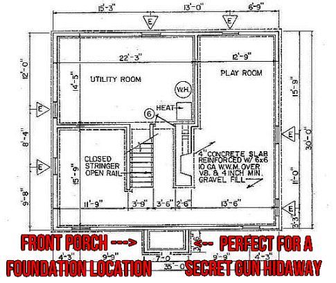 Basement Gun Hiding Location