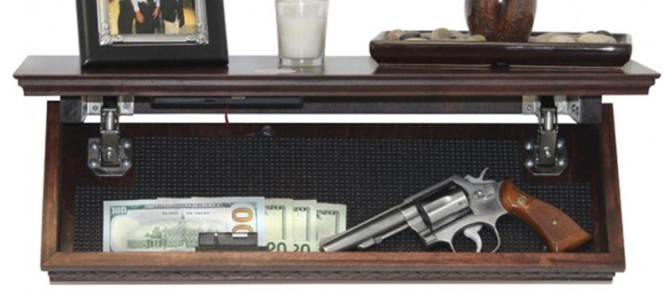 hidden gun storage furniture