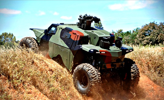 Combat Guard Military Vehicle