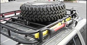 Full Spare Tire Roof Rack