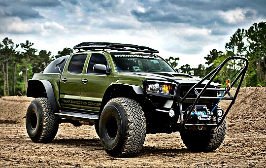 Toyota Tacoma Artic Vehicle