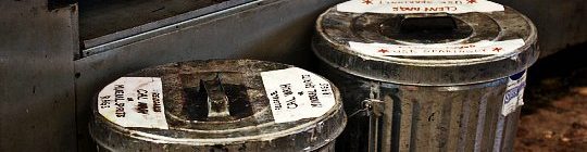 Galvanized Trash Cans