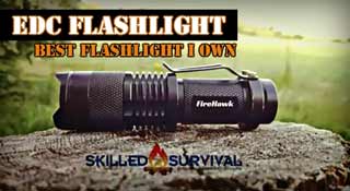 Best EDC Flashlight - FireHawk