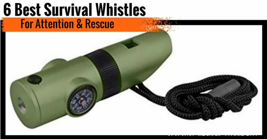 Best Survival Whistles: The Loudest Ones For Rescue & Safety