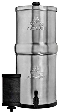 AlexaPure Countertop Gravity Water Filter