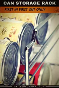 Can Storage Rack