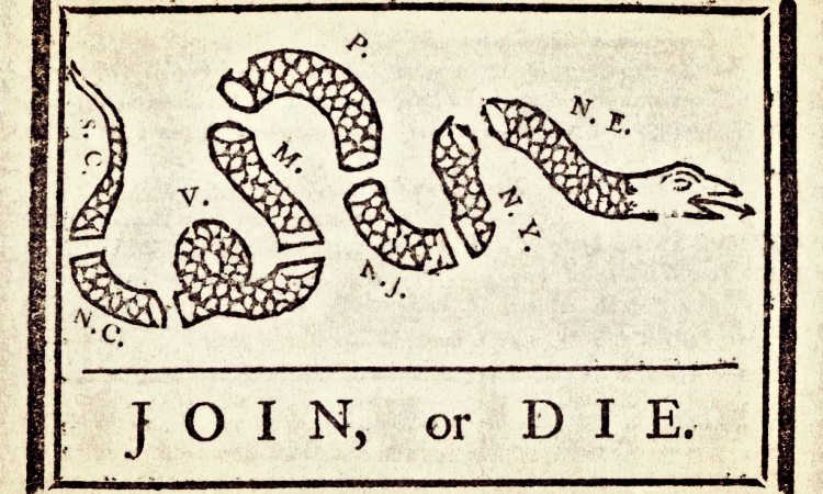 Benjamin Franklin - join or die