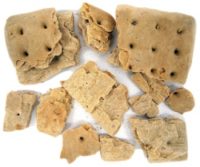 Hardtack Broken Into Peices