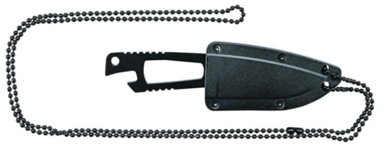 neck knife with chain