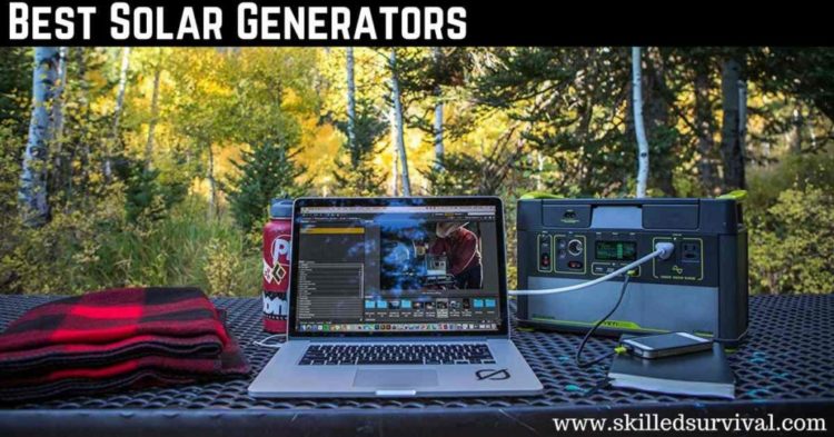 Best Portable Solar Generators For Camping, RVing, & Outages