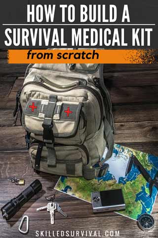 Survival Medical Kit eBook Cover - medical kit bag