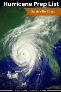 Hurricane Prep List