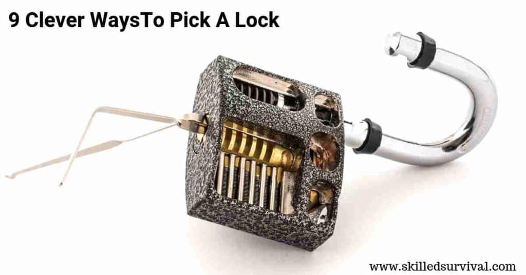 9 Unique Ways To Pick A Lock In An Actual Emergency