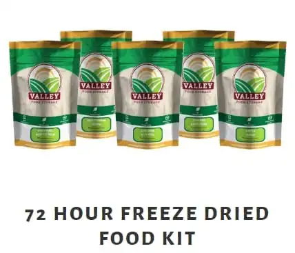 Valley Food Storage - 72-Hour Food Kit
