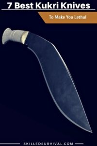 Tactical Kukri Knife