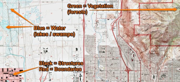 Topographic Colors