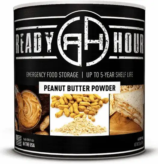 Peanut Butter Powder (65 servings) | Ready Hour #10 Can