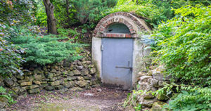 DIY Bunker Built Into Side of A Hill