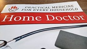 Home Doctor Book Tag Line