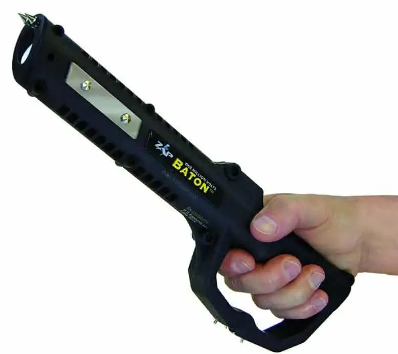 ZAP Rechargeable 4-Contact Point 11.5" Stun Baton 1M