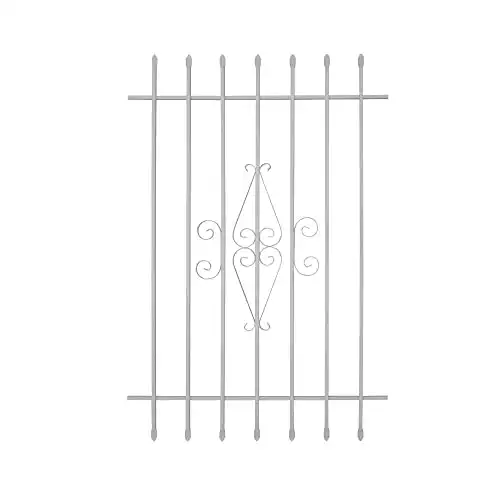 Grisham Spear Point 7-Bar Security Bar Window Guard