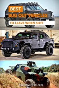 Bug Out Vehicles - 3 Hero Shots Of 3 Tactical Armored Vehicles