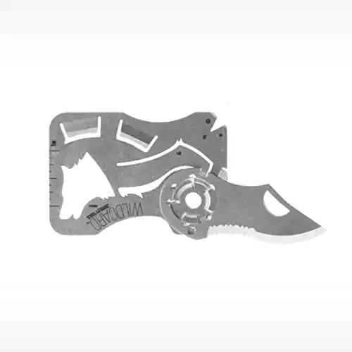 Zootility Tools Wallet Knife, WildCard Credit Card Tool