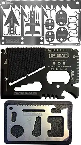 Survival MultiTool Card (3 TOOL PACK)