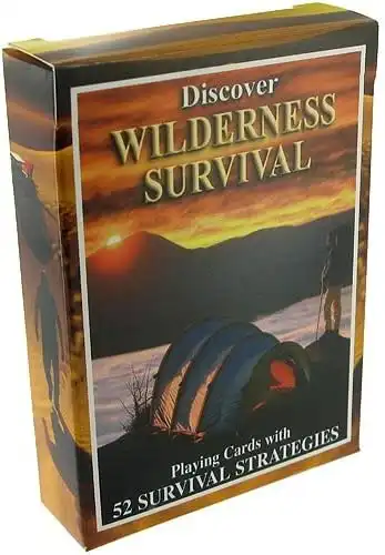 SEA and SKY Discover Wilderness Survival Playing Cards