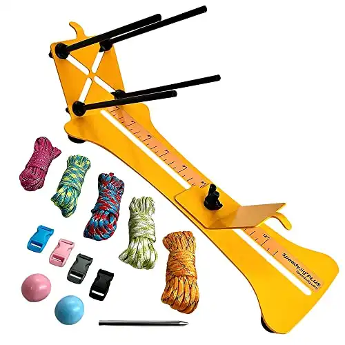 SpeedyJig Plus Paracord Bracelet & Monkey Fist Jig