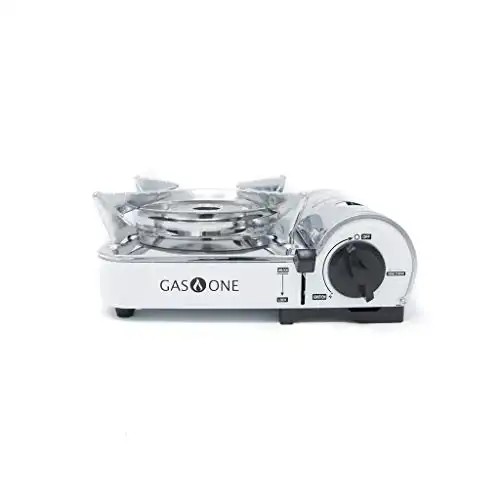 GasOne GS-800 Emergency Gear Camping Mini Butane Portable Gas Stove