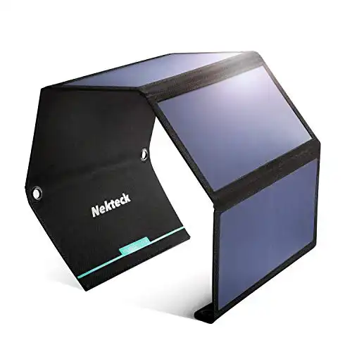Nekteck 28W Solar Charger, Portable Solar Panel