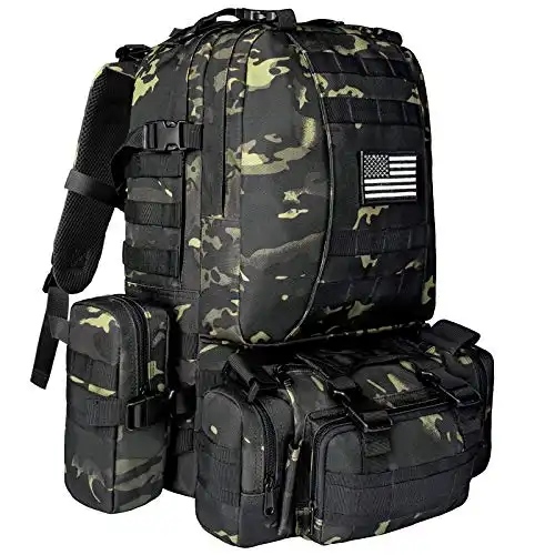 CVLIFE Tactical Backpack Military Army Rucksack