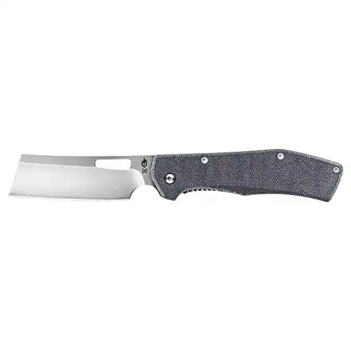 Gerber Flatiron Micarta Folding Cleaver Knife