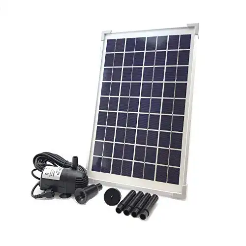 10W Solar Water Pump KIT For Small Ponds