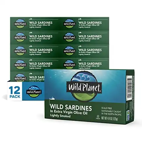 Wild Planet Wild Sardines in Extra Virgin Olive Oil