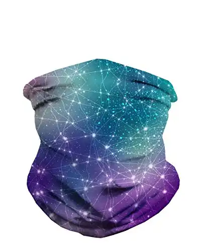 iHeartRaves Constellations Galaxy Neck Gaiter