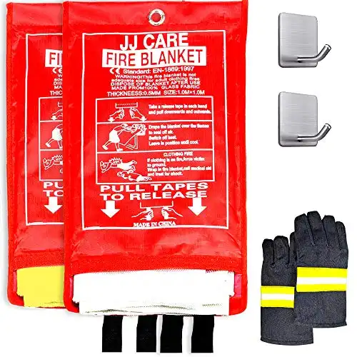 JJ CARE Fire Blanket for Home 40"x40"