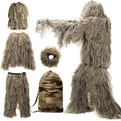 Ghillie Suit, 3D Camouflage Hunting Apparel