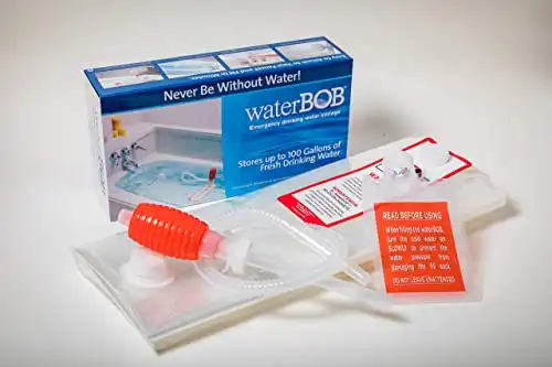 WaterBOB Bathtub Emergency Drinking Water Container