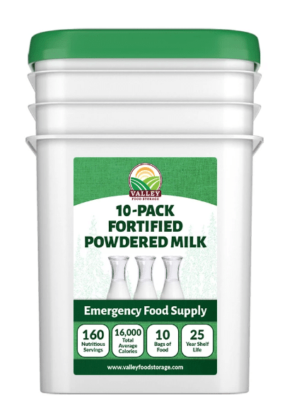 VALLEY FOOD STORAGE Instant Non-Fat Milk