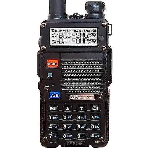 BAOFENG BF-F8HP 8-Watt Power Output Dual Band Two-Way Radio