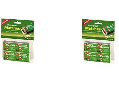 Coghlan's 940BP Waterproof Matches, 4 Pack
