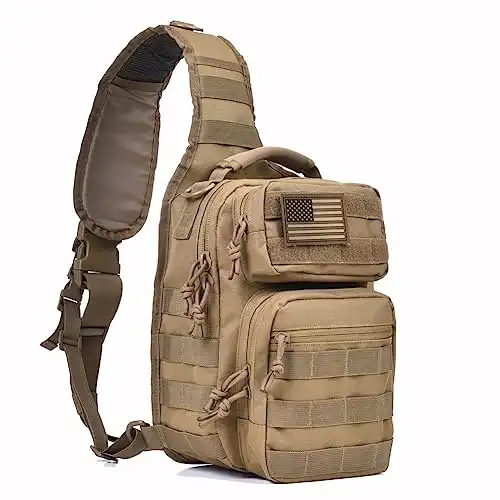 Tactical Sling Bag Pack Military Shoulder Sling Backpack