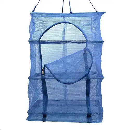 3 Layer Nylon Mesh Hanging Drying Dry Rack