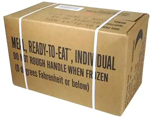 Meals Ready-to-Eat - A Box Of Genuine U.S. Military Surplus