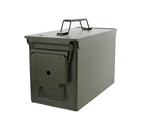 Redneck Convent Metal Ammo Case Can