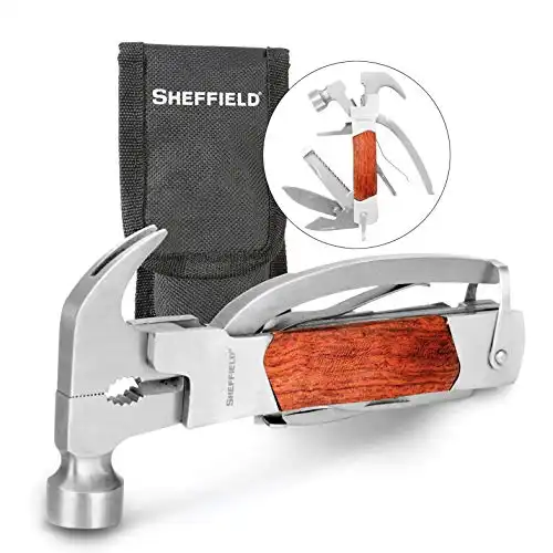 Sheffield 12913 Premium 14-in-1 Hammer Multi Tool
