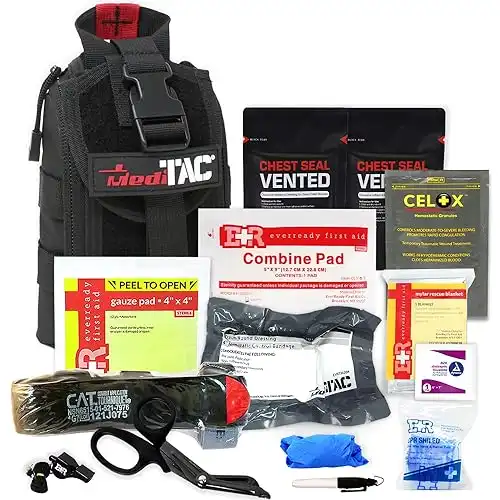 MediTac IFAK Molle - Eagle Type Tactical Trauma Kit