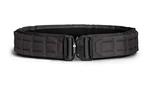 Tacticon Padded Battle Belt  With Metal Quick Release Buckle